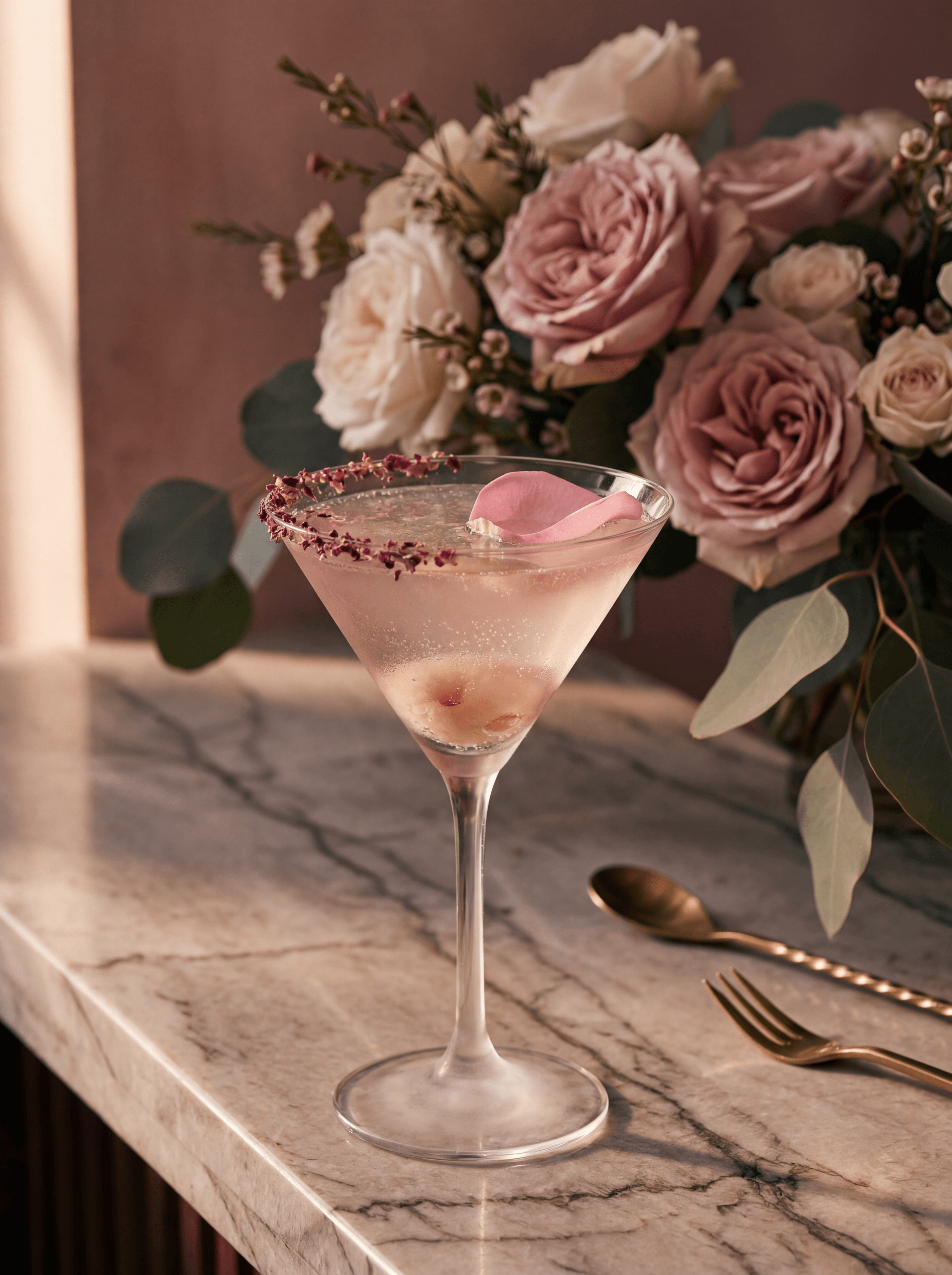 Rose Petal Martini